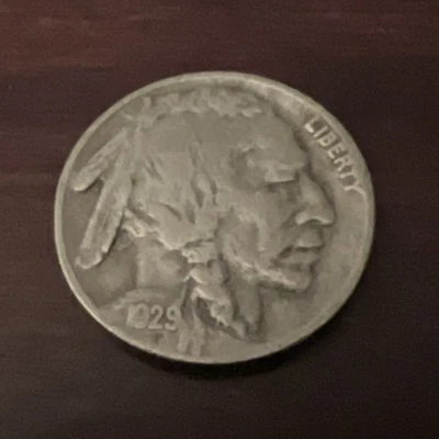 1929-S  Buffalo Nickel Nice Coin  A-1 - Image 1 of 2