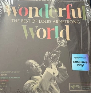 Louis Armstrong Wonderful World (The Best Of Louis Armstrong) LP, Comp, Ora 2024 - Picture 1 of 4