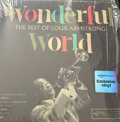 Louis Armstrong Wonderful World (The Best Of Louis Armstrong) LP, Comp, Ora 2024 - Image 1 of 4