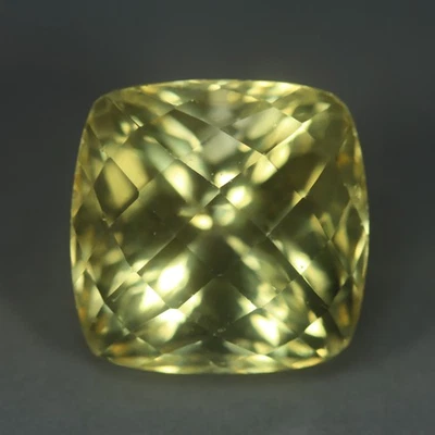 14,37 Cts_Colección de gemas VIP_100 % natural sin calefacción heliodor amarillo berilo_Brasil Foto 1 de 4