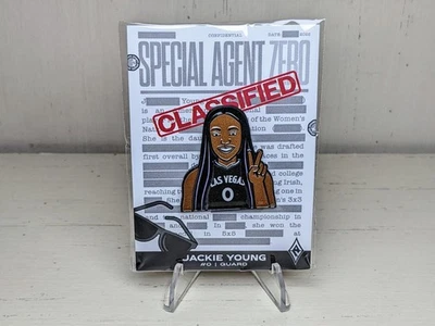 Jackie Young #0 Collectible Pin - 3x WNBA Champions Las Vegas Aces - Image 1 of 4