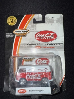 Furgoneta Volkswagen Matchbox 50 Aniversario Colección Coca-Cola 1967  Foto 1 de 3