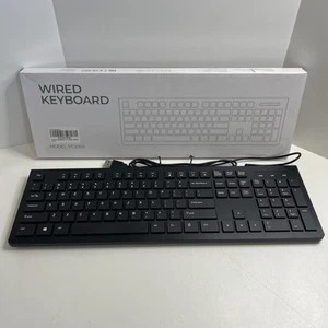 Victsing Wired Keyboard Model: PC206A Black Brand New. Free Shipping! - Picture 1 of 8