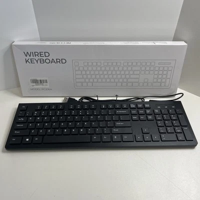 Victsing Wired Keyboard Model: PC206A Black Brand New. Free Shipping! - Image 1 of 4