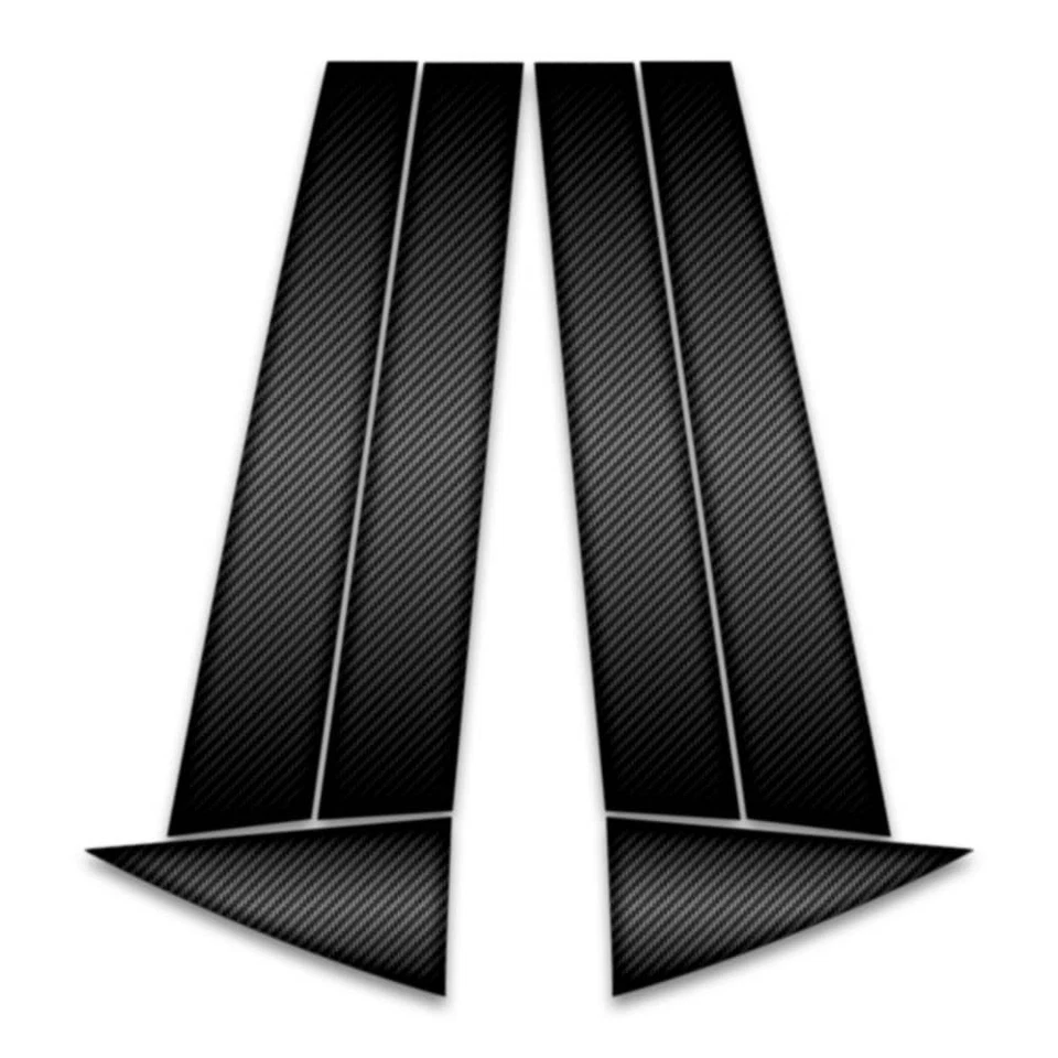 Pillar Post Trim for 2003-2008 Toyota Matrix [Carbon Fiber 6pc] - Image 1 of 1