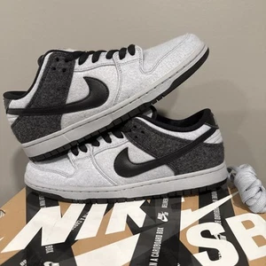 Nike SB Dunk Low Premium Wolf Grey Wool 2013 313170-015 Size 9.5M Rare New - Picture 1 of 11