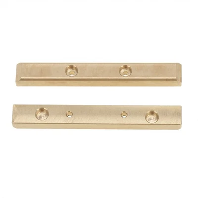 1 par de barras de roca de latón para coche de radiocontrol de 1/24 para actualización axial SCX24 90081 Foto 1 de 4