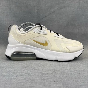 Nike Air Max 200 Mens 10.5 University Metallic Gold Athletic Casual AQ2568 102 - Picture 1 of 13