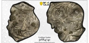 1607-21 MO MEXICO 4 REALES SILVER COIN WITH CHINESE CHOPMARK PCGS VF 13.09g - Picture 1 of 5
