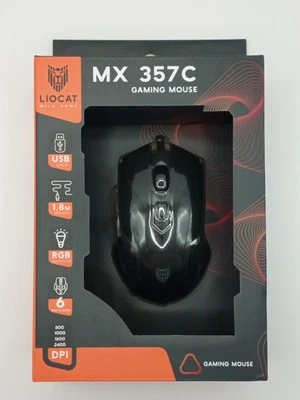LIOCAT MX 357C GAMING MOUSE BLACK - Image 1 of 4