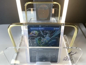 MTG Edge Of Eternities QUANTUM RIDDLER Borderless Foil NM Magic - Picture 1 of 1