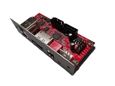 Lycom USB 3.0 + eSATA III 6Gbps to x2 HDD Port Multiplier RAID Adapter (UB203RM)