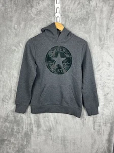 Converse chuck taylor all star Gray boys hoodie top-size large 12-13 - Picture 1 of 10