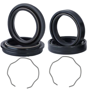Fork Oil Seals Dust Covers & Retaining Clips Fits Yamaha MT 125 2015-2023 - Picture 1 of 4