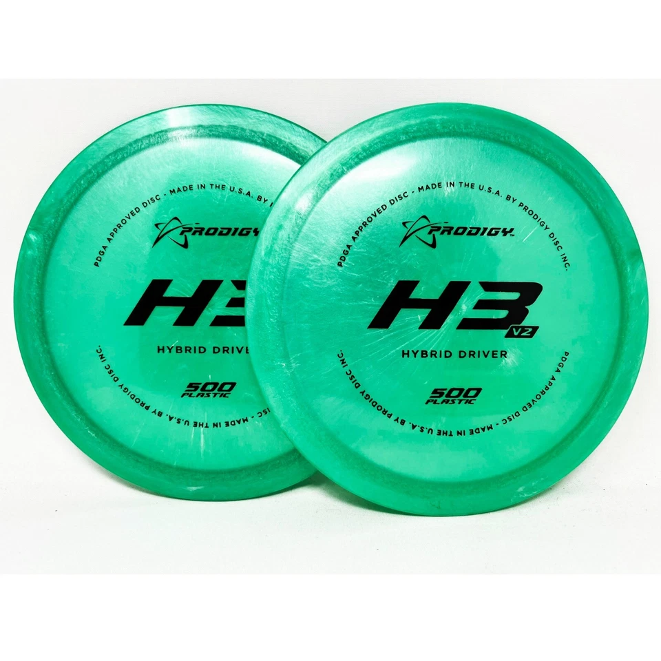 Set of (2) Prodigy 500 Series H3 V2 175g Green Discs FREE SHIPPING 4 - Image 1 of 1