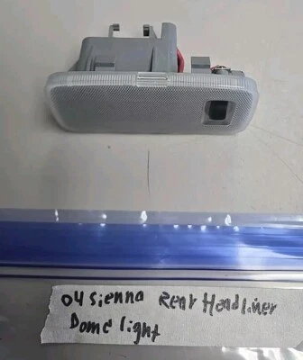 2004-2010 Toyota Sienna Rear Headliner Dome Light OEM - Image 1 of 3