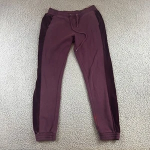 Rosa Damen Leggings Jogginghose Yoga Taschen Streifen Bündchen Kordelzug Lila - Bild 1 von 13