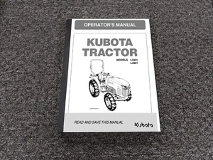 Kubota L3301 L3901 Tractor Owner Operator Manual User Guide 1AGAPCAAP0010 - Picture 1 of 1
