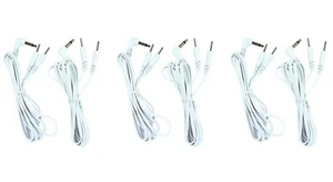 TENS-Kabel 3 Paar Stecker Klinkenanschluss mit 2 mm Pin von Healthcare World - Bild 1 von 5