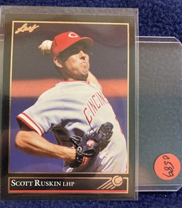 1992 Leaf Scott Ruskin #521 - Item #0589