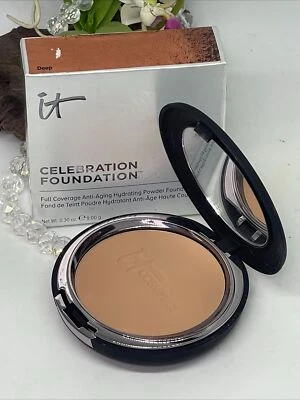 IT Cosmetics Celebration Foundation Full Coverage Powder - Deep - .30 oz - Boxed - Image 1 of 4