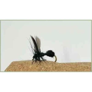Black Ants, Dry Flies, 3 Dry Black Winged Ant, Choice of Sizes, Best Summer Fly - Picture 1 of 1