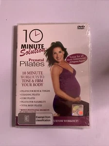 *New Sealed* 10 Minute Solution - Prenatal Pilates (DVD, 2007) All Regions - Picture 1 of 2