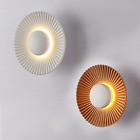 Modern 5W LED Warm White Lamp Disc-shaped Wall Sconce Step Hallway Indoor Light