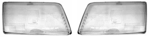 Par de cristales faros delanteros audi 100 c4 (izquierdo + derecho) 1991 - 1994    - Imagen 1 de 3
