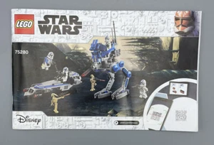 LEGO Star Wars: 501st Legion Clone Troopers (75280) Instruction Manual - Picture 1 of 3