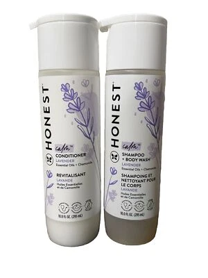 Champú Honest + Jabón Corporal y Acondicionador Lavanda, 10 OZ Ea. (pack) Foto 1 de 4