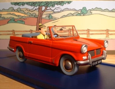 TINTIN HERGÉ VOITURE 1/43: ATLAS N°29 "Triumph Herald" - De L'ile Noire - NEUF! - Photo 1/4