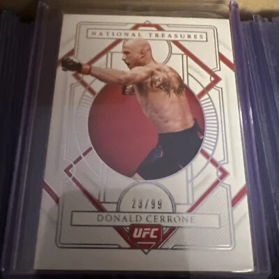 2022 National Treasures UFC Donald Cerrone 23 /99 Cowboy 🔥 - Image 1 of 4
