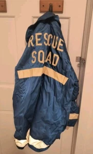 Globe EMS Jacket Adult Medium Blue Reflective Workwear "Rescue Squad" - Picture 1 of 7