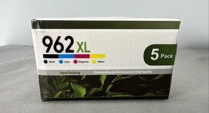 962XL Ink Cartridges Combo Pack 5-Pack (2Black/1Cyan/1Magenta/1Yellow) - Picture 1 of 3