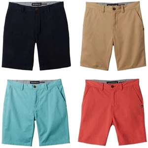 Quiksilver Kids Everyday Union Light Summer Straight Fit Chino Shorts - Picture 1 of 9