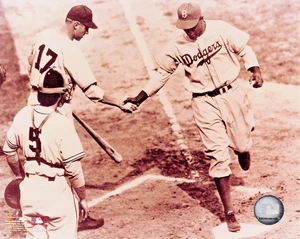 Jackie Robinson  - Brooklyn Dodgers 8x10 Photo #2 - Picture 1 of 1