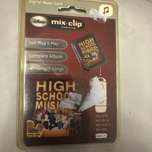 2007 Mix Clip Disney's High School Musical Complete Album Digital Music Card New - Picture 1 of 2