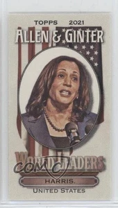 2021 Topps Allen & Ginter's Mini World Leaders Kamala Harris #MWL-5 - Picture 1 of 4