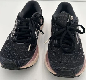 Brooks Glycerin GTS 19 Black/Metallic/Ombre Sneakers Sz 9 Running Travel Walking - Picture 1 of 10