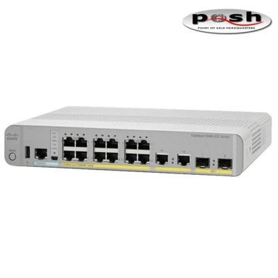 Cisco WS-C3560CX-12TC-S 12-Port Gigabit Ethernet Switch IP Base - Image 1 of 4