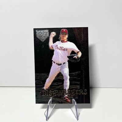 Lavavajillas SkyBox Dugout Axcess 1998 #5 Curt Schilling Philadelphia Phillies Foto 1 de 2