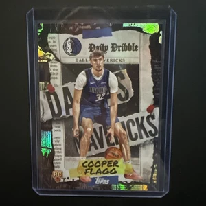 COOPER FLAGG ROOKIE BLACK REFRACTOR SP Insert White Holo Non Auto RC - MAVERICKS - Bild 1 von 2