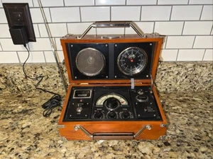 Spirit of St. Louis Radio Alarm Clock Aviator Flight Case S.O.S.L. Collection - Picture 1 of 9