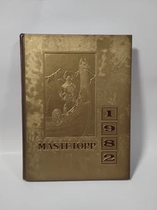 Stockton CA Edison High School Yearbook Mastetopp 1982 Vikings - Picture 1 of 15