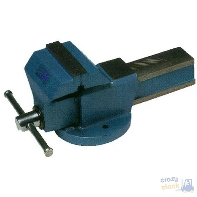 Morsa Da Banco Maurer In Acciaio Infrangibile Base Fissa Mm 125 - Immagine 1 di 2