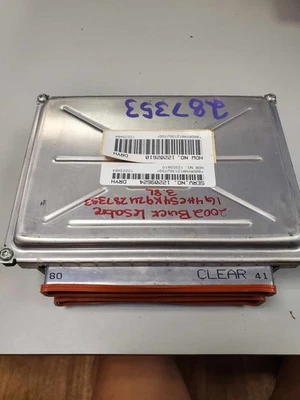 Computadora Buick Lesabre Engine 2001-2003 EBX ECM Foto 1 de 3