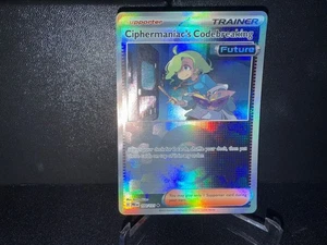 2025 Pokemon Ciphermaniac's Codebreaking 104 Prismatic Evolutions PokeBall Card - Picture 1 of 2
