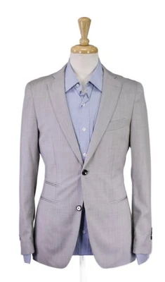 Indochino Light Gray 2-Btn Wool Blazer Jacket 38S - Image 1 of 4