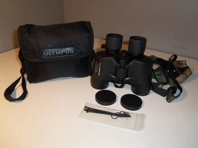 Olympus Trooper Binoculars 8-16 x 40 Zoom DPS I - Black - Image 1 of 4